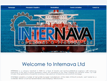 Tablet Screenshot of internava.gr